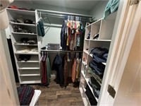 Remaining Contents of Master Bedroom Closet