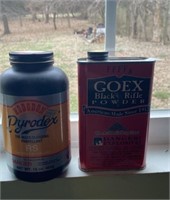 Pyrodex and Goex Black Powder