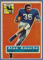 1956 Topps #12 Alan Ameche Baltimore Colts