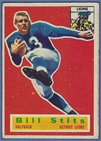 1956 Topps #56 Bill Stilts Detroit Lions
