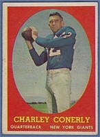 1958 Topps #84 Charlie Conerly New York Giants