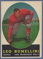 1958 Topps #89 Leo Nomellini San Francisco 49ers