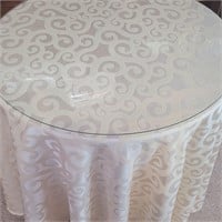 Glass Top accent table