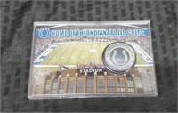 Sealed in Package New NFL Colts Medallion