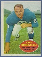 1960 Topps #81 Andy Robustelli New York Giants