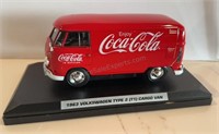 COCA COLA DIE CAST 1:24 Scale 1963 VOLKSWAGEN