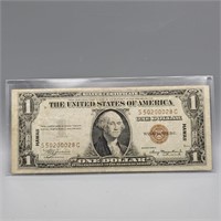 1935 A $1 WW2 HAWAII ISSUE SILVER CERTIFICATE