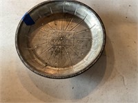 Antique pie pan 9”