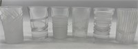 Itaivjas Etched Crystal Shot Glasses