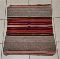 OLD HANDWOVEN RUG NATIVE AMERICAN? SOUTH AMERICAN?