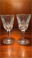 Waterford Crystal Shot Glasses Pair