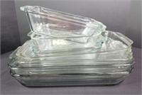 Pyrex and Anchor Glass Baking Dishes