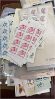 US Stamps $300+ Face Value in Blocks, Singles and