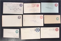 US Stamps Postal Stationery accumulation - small g