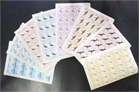 Turks & Caicos Bird Stamps Mint NH Sheets