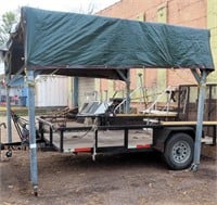 Shelter on Wheels. NOTE: Tops is Boards and Tarps