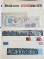 US Stamps Accumulation on two stockpages