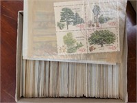 US Stamps 1950s-1970s Used Blocks of 4 in glassine