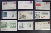 US Stamps Small Group of 20th Century Covers, some