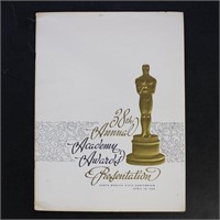 Ephemera 1966 38th Annual Academy Awards Presentat