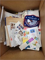 Worldwide and US Stamps Remainders lot in bankers