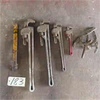 Pipe Wrenches and Puller