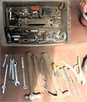 Tools incl. Hammer, Vise Grips, Wrenches