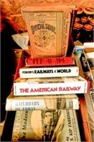 Flat of (5) Hardbound Railroad Related Books and