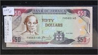 Jamaica Paper Money 2002 Circulated