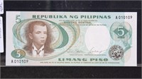 Philippines Paper Money group of 4 Uncirculated