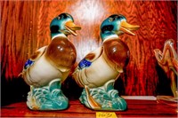 (2) Ceramic Ducks