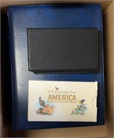 US Stamps 1960s & 70s First Day Covers in two albu