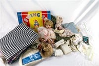Child's Sewing Set, Child's Quilt & Pillow Sham,