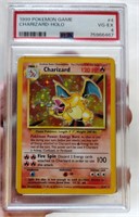 1999 Pokemon CHARIZARD Holo PSA-4 Graded!