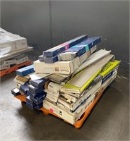 Pallet of Blinds Floor Planks & More