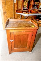 Primitive Small Dry Sink on Casters