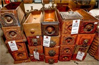 20-Assorted Treadle Sewing Machine Drawers