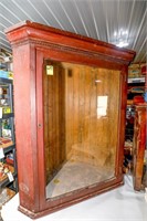Antique 1-Pc. Primitive Counter Top Corner Cabinet