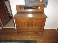 Antique Sideboard on Castors