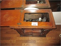 Singer Sewing Machine and Cabinet