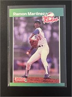 Ramon Martinez 1989 Donruss Rookie Card