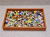 ANTIQUE TO VINTAGE MARBLES SHOOTERS ETC