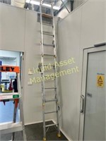 Baley Aluminium 18 Rung Extension Ladder