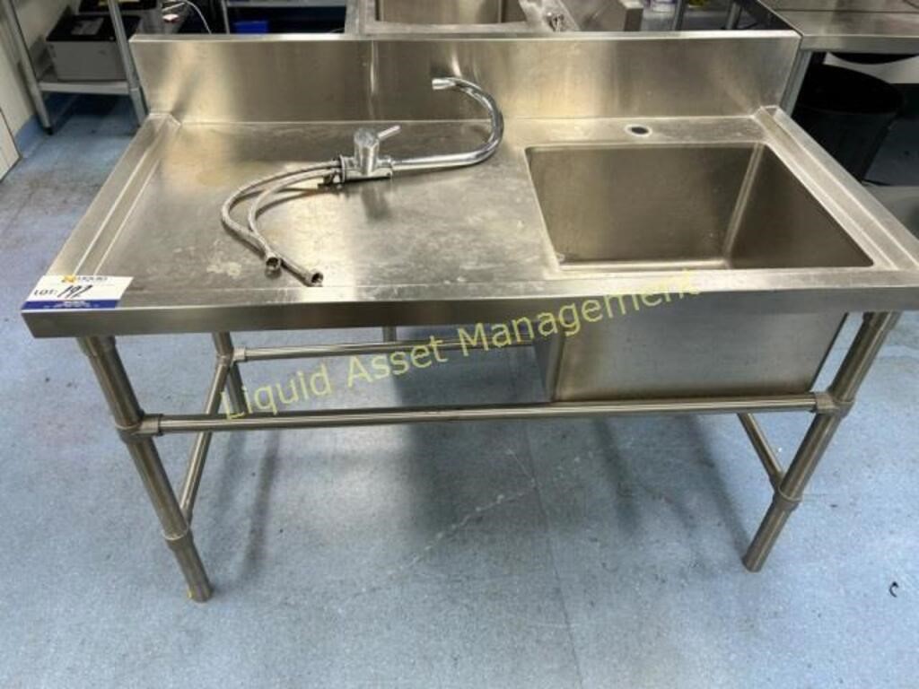 Stainless Steel Single Basin Sink