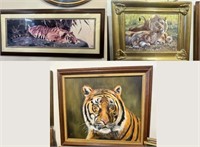 Lion & Tiger Artwork