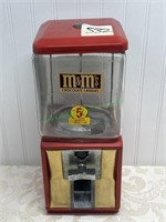 M&Ms Coin Candy Machine Vintage