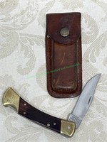 Sears Stainless Folding Lock Blade Knife