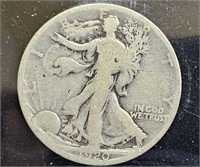 1920 S Walking Liberty Silver Half Dollar coin