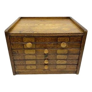 Antique Watch Makers Cabinet