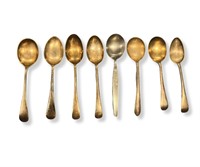 8 Assorted Vintage & Antique Spoons